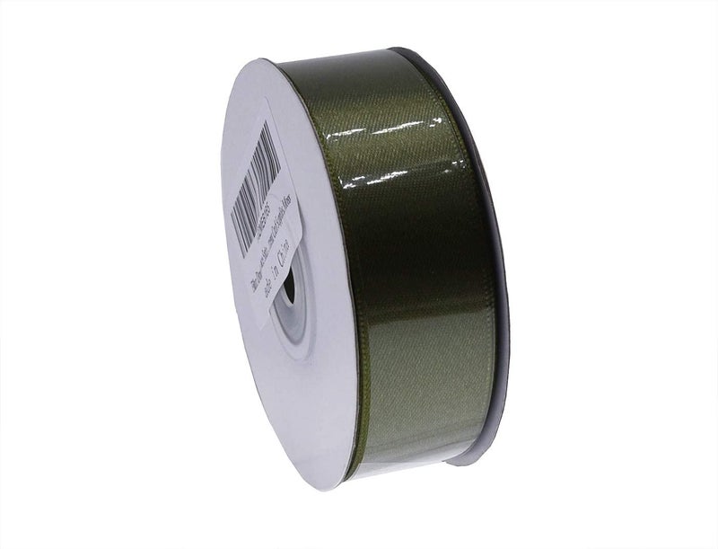 IHKFILAN Double Face Satin Ribbon 1Inchx25Yards Double Sided Solid Polyester Ribbon for Gift Wrapping Party Hair Braids Bow Baby Shower Decoration Floral Arrangement Craft Supplies,Moss - Image 5